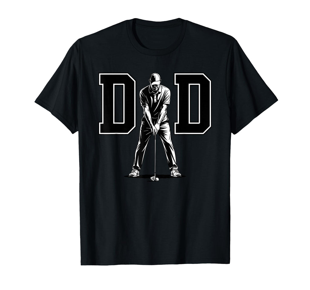 Dad Golf Daddy Golfing Golfer Father T-Shirt - Trendy Graphic Unisex - T-Shirt, Sweatshirt, Hoodie