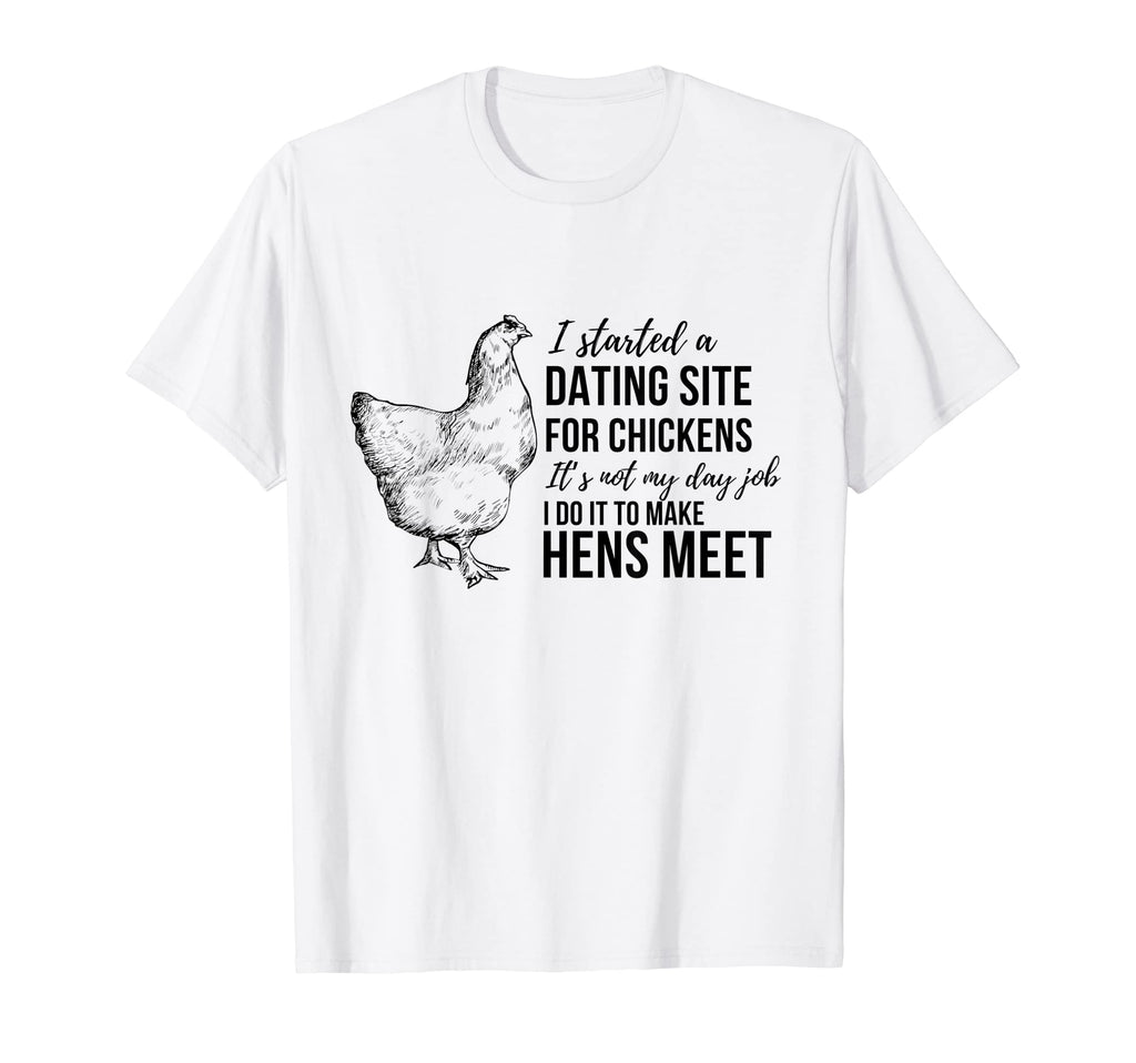 Funny Corny Chickens Hens Meet Dad Joke T-Shirt - Trendy Graphic Unisex - T-Shirt, Sweatshirt, Hoodie