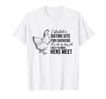 Funny Corny Chickens Hens Meet Dad Joke T-Shirt - Trendy Graphic Unisex - T-Shirt, Sweatshirt, Hoodie