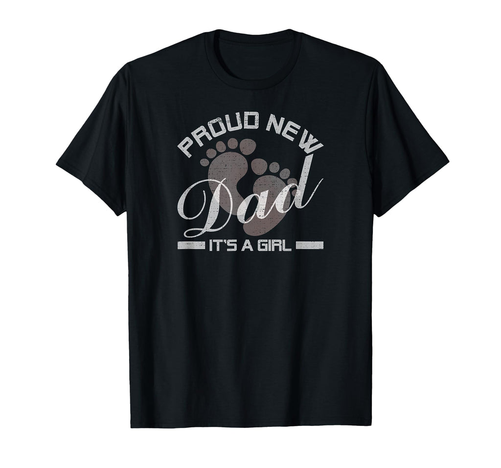 First Time Daddy Funny Proud New Dad T-Shirt - Minimalist Print for Adults - T-Shirt, Sweatshirt, Hoodie