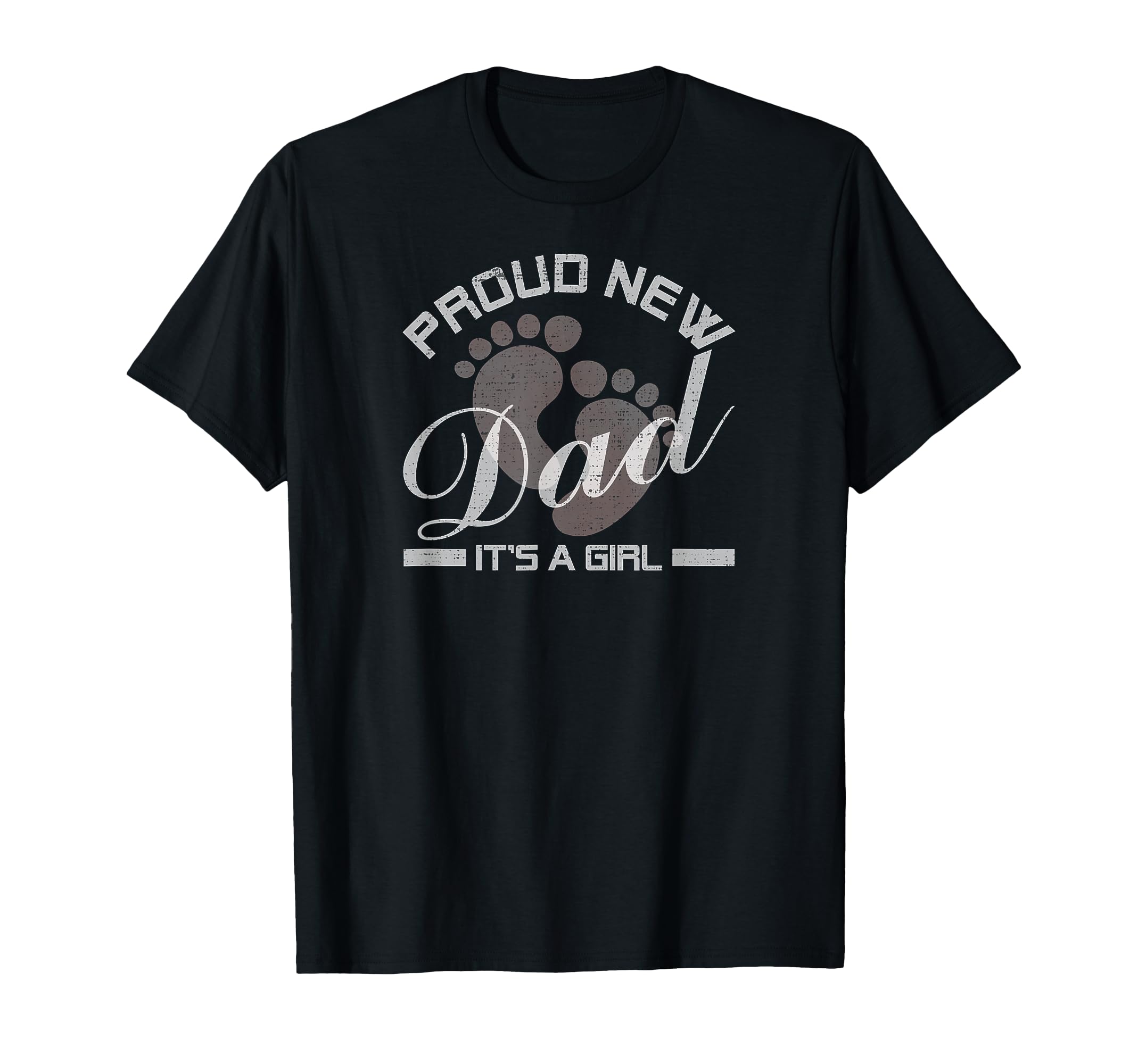 First Time Daddy Funny Proud New Dad T-Shirt - Minimalist Print for Adults - T-Shirt, Sweatshirt, Hoodie