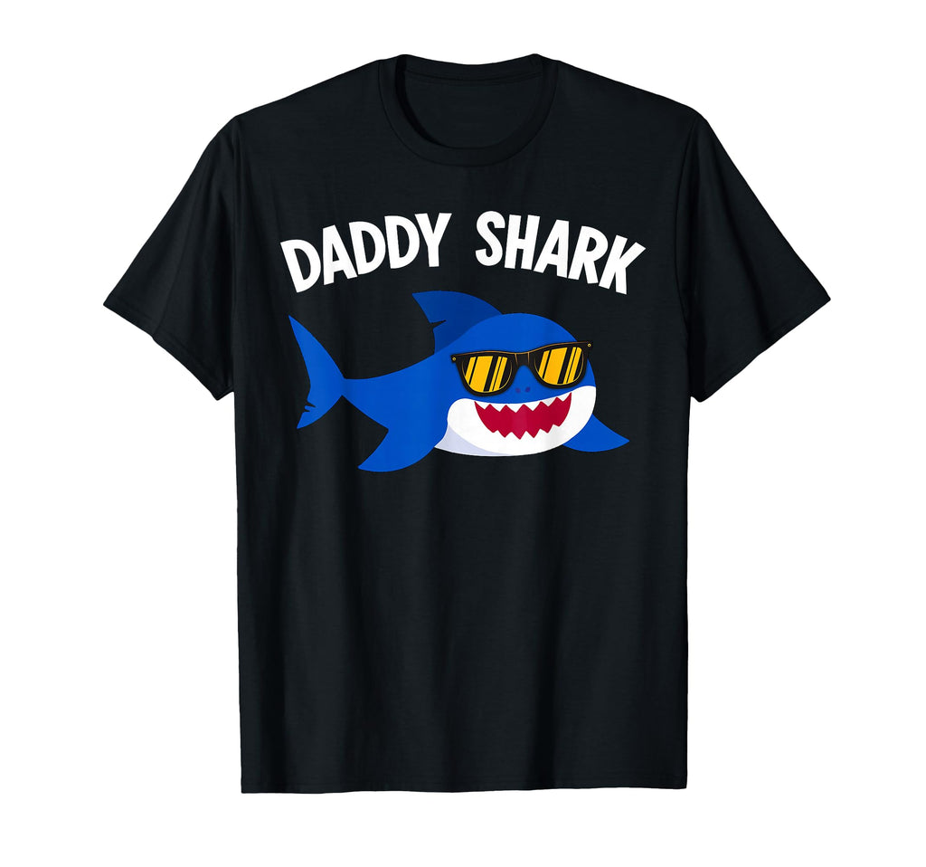 Shark Lover Funny Daddy Shark Fathers T-Shirt - Novelty Apparel for Adults - T-Shirt, Sweatshirt, Hoodie