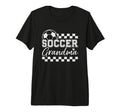 Soccer Grandma Tri Blend T-Shirt - Graphic Print for Adults - T-Shirt, Sweatshirt, Hoodie