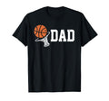 Number One Basketball Dad Fathers T-Shirt - Aesthetic Graphic Men Women - T-Shirt, Sweatshirt, Hoodie