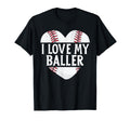 Baseball Dad Fathers Day Gift I Love T-Shirt - Streetwear Style Men Women - T-Shirt, Sweatshirt, Hoodie