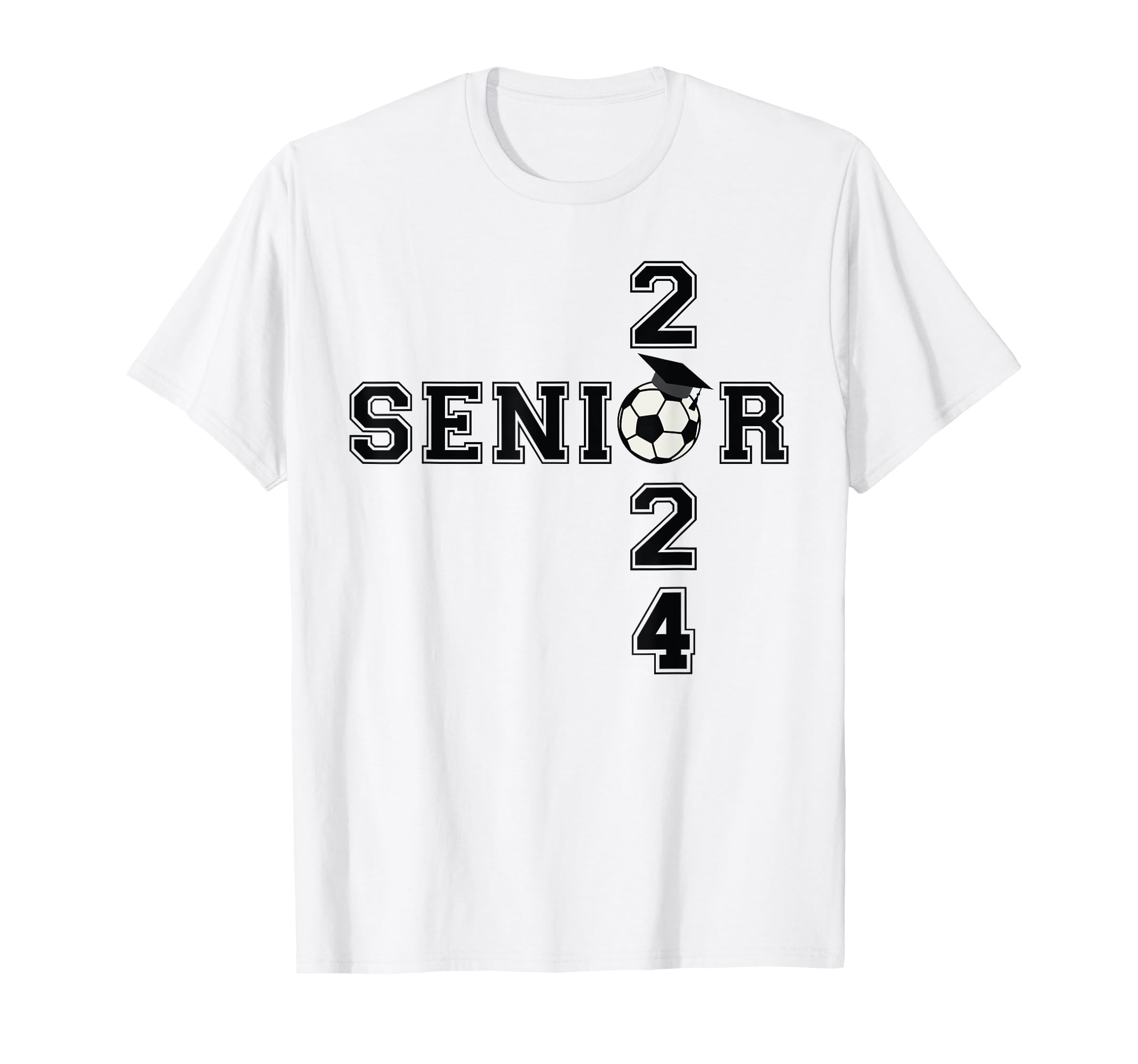 Class 2024 Senior Soccer Player T-Shirt - Streetwear Style Men Women - T-Shirt, Sweatshirt, Hoodie