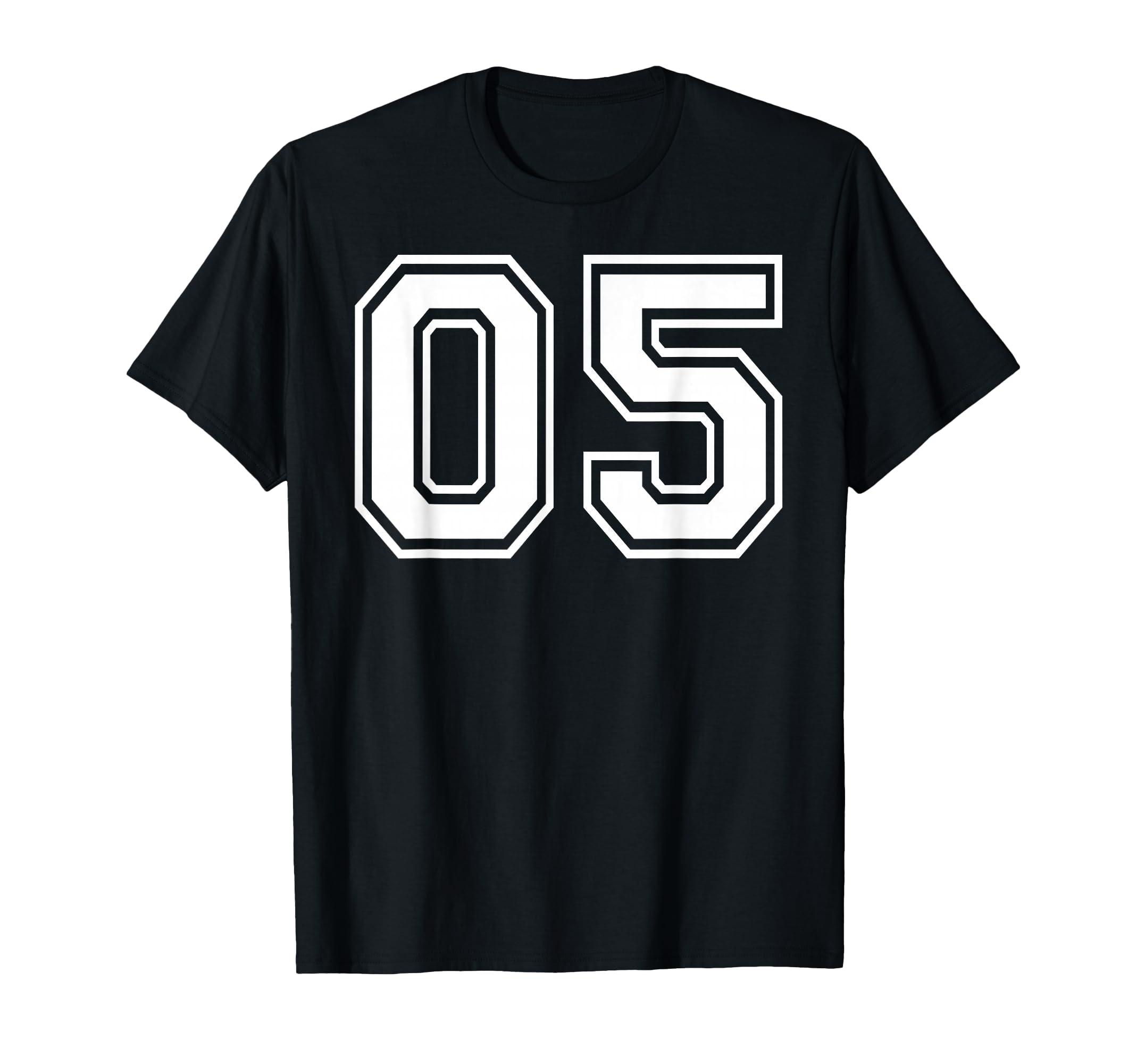 05 Number Five Team Sports Matching T-Shirt - Novelty Apparel for Adults - T-Shirt, Sweatshirt, Hoodie