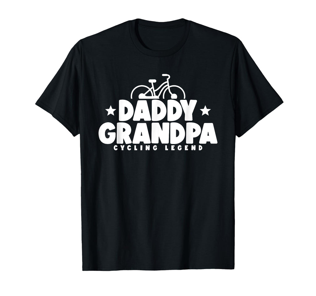 Funny Cyclist Daddy Grandpa Cycling T-Shirt - Minimalist Print Men Women - T-Shirt, Sweatshirt, Hoodie