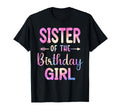 Sister Birthday Tie Dye Colorful Bday T-Shirt - Novelty Apparel Men Women - T-Shirt, Sweatshirt, Hoodie