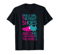 Soccer Give Right Shoes T-Shirt - Fun Novelty Design for Adults - T-Shirt, Sweatshirt, Hoodie