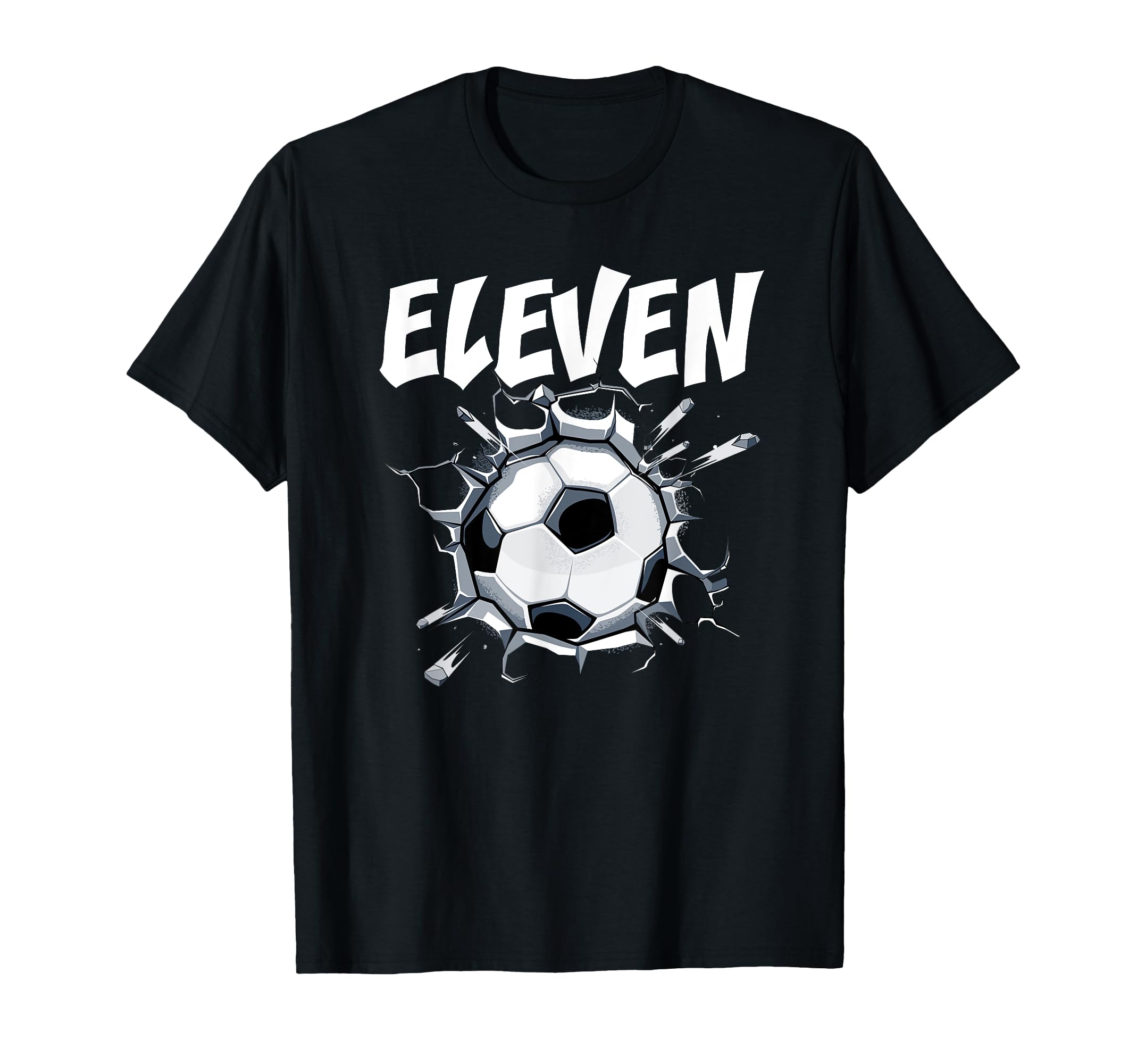 11 Year Old Soccer Birthday T-Shirt - Casual Everyday Wear for Adults - T-Shirt, Sweatshirt, Hoodie