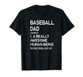 Baseball Dad Definition Player Homerun T-Shirt - Trendy Graphic Men Women - T-Shirt, Sweatshirt, Hoodie