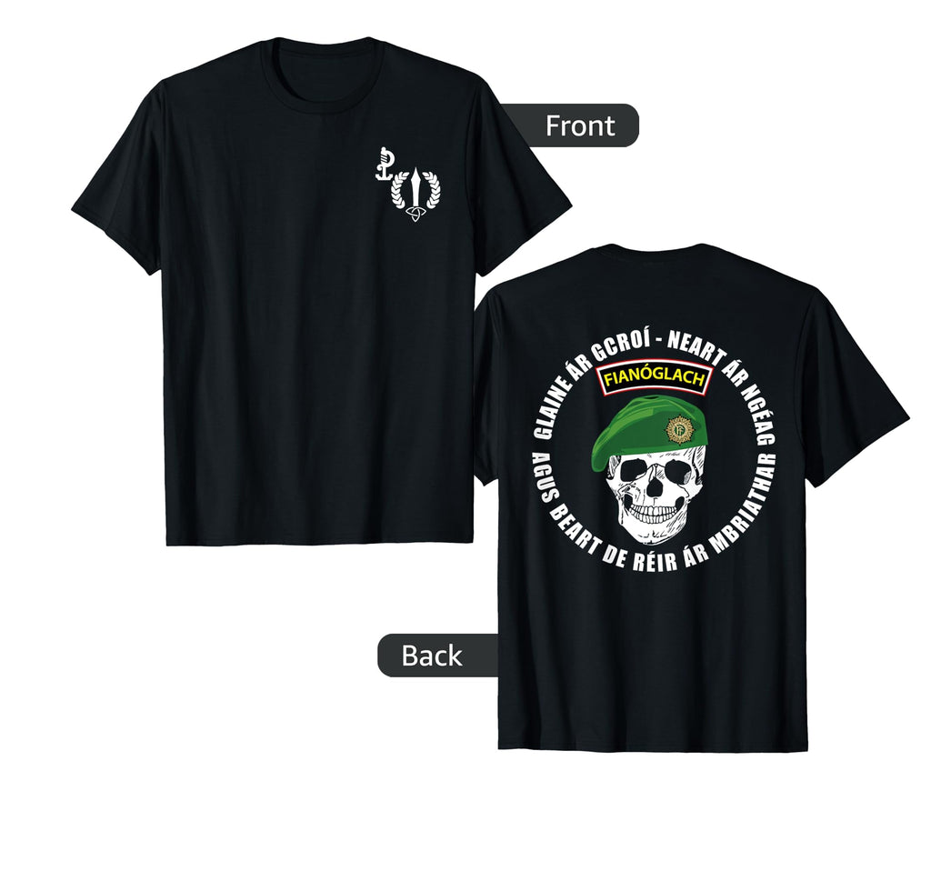 Ireland Arw Army Ranger Wing Irish T-Shirt - Casual Everyday Wear Unisex - T-Shirt, Sweatshirt, Hoodie