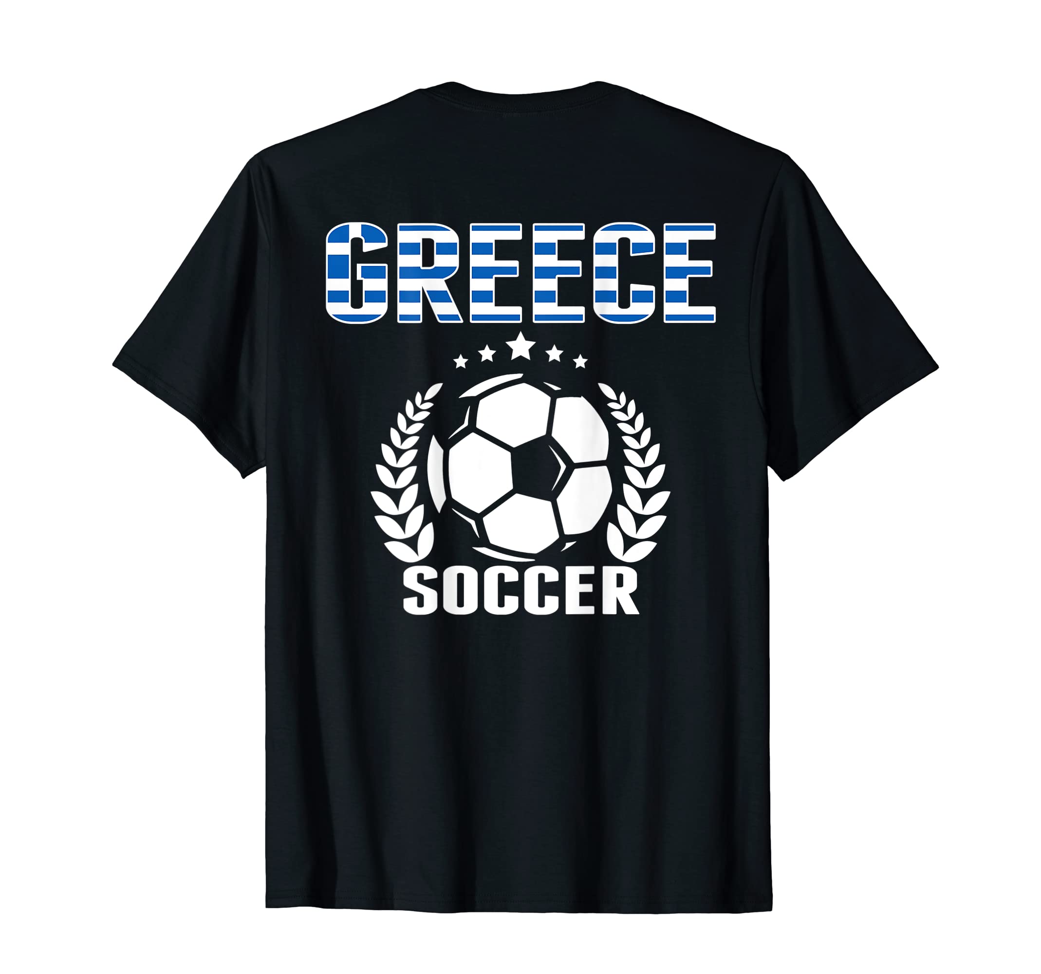 Greece Soccer Fans Jersey Proud Greek T-Shirt - Graphic Print Unisex - T-Shirt, Sweatshirt, Hoodie