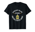 Sergeant Major Sgm Retired Army Military T-Shirt - Graphic Print Unisex - T-Shirt, Sweatshirt, Hoodie