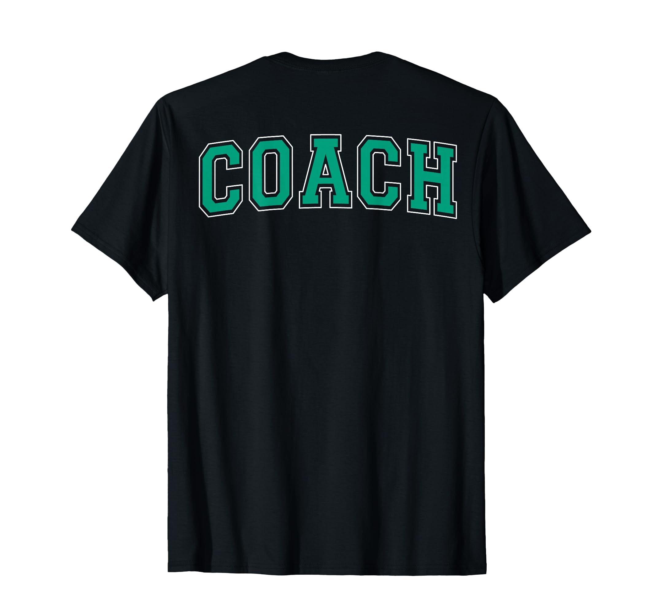 Coach Sports Trainer Arched Teal T-Shirt - Unique Graphic Men Women - T-Shirt, Sweatshirt, Hoodie