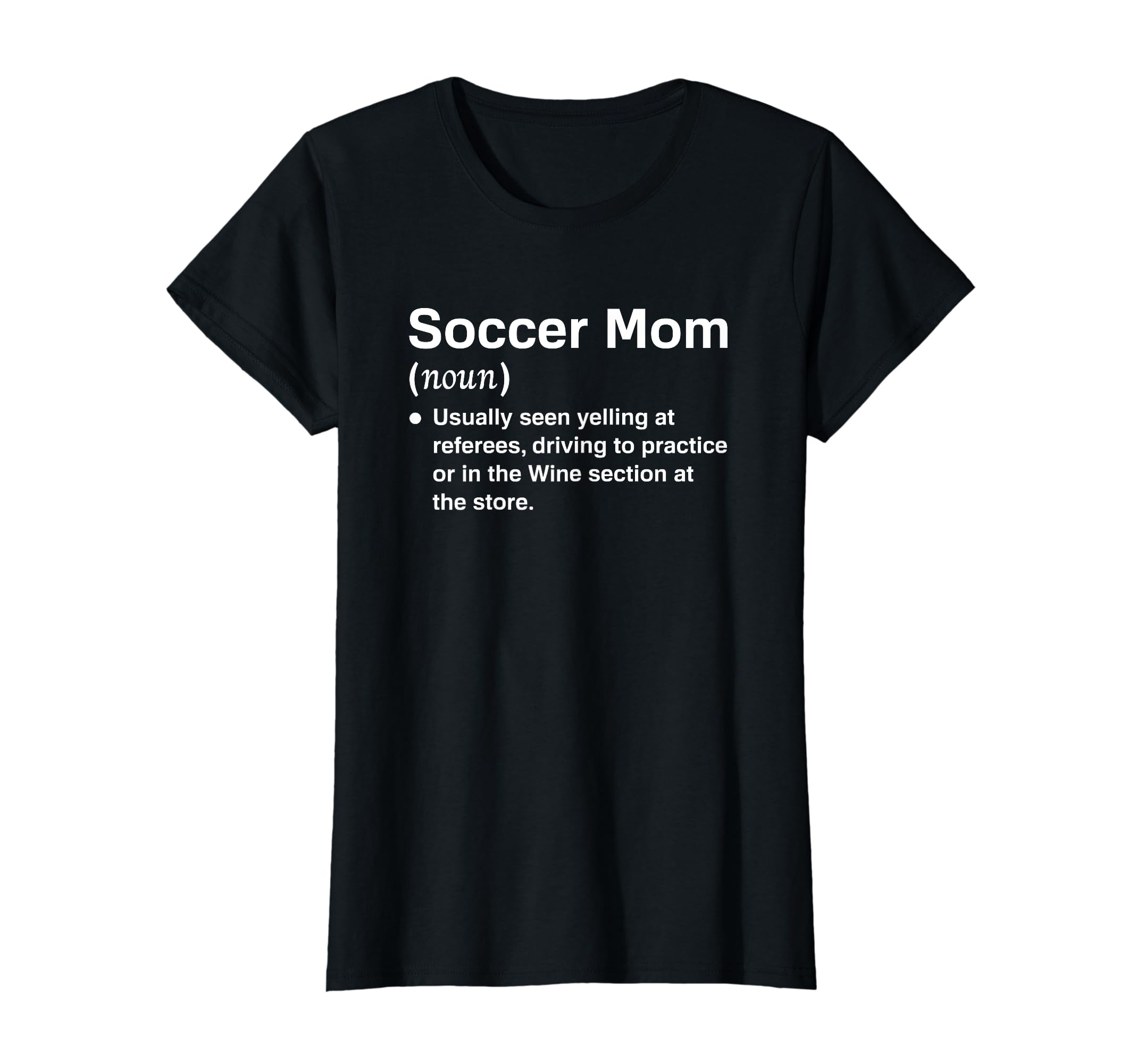 Womens Soccer Mom Definition Soccer Mom T-Shirt - Graphic Print Men Women - T-Shirt, Sweatshirt, Hoodie