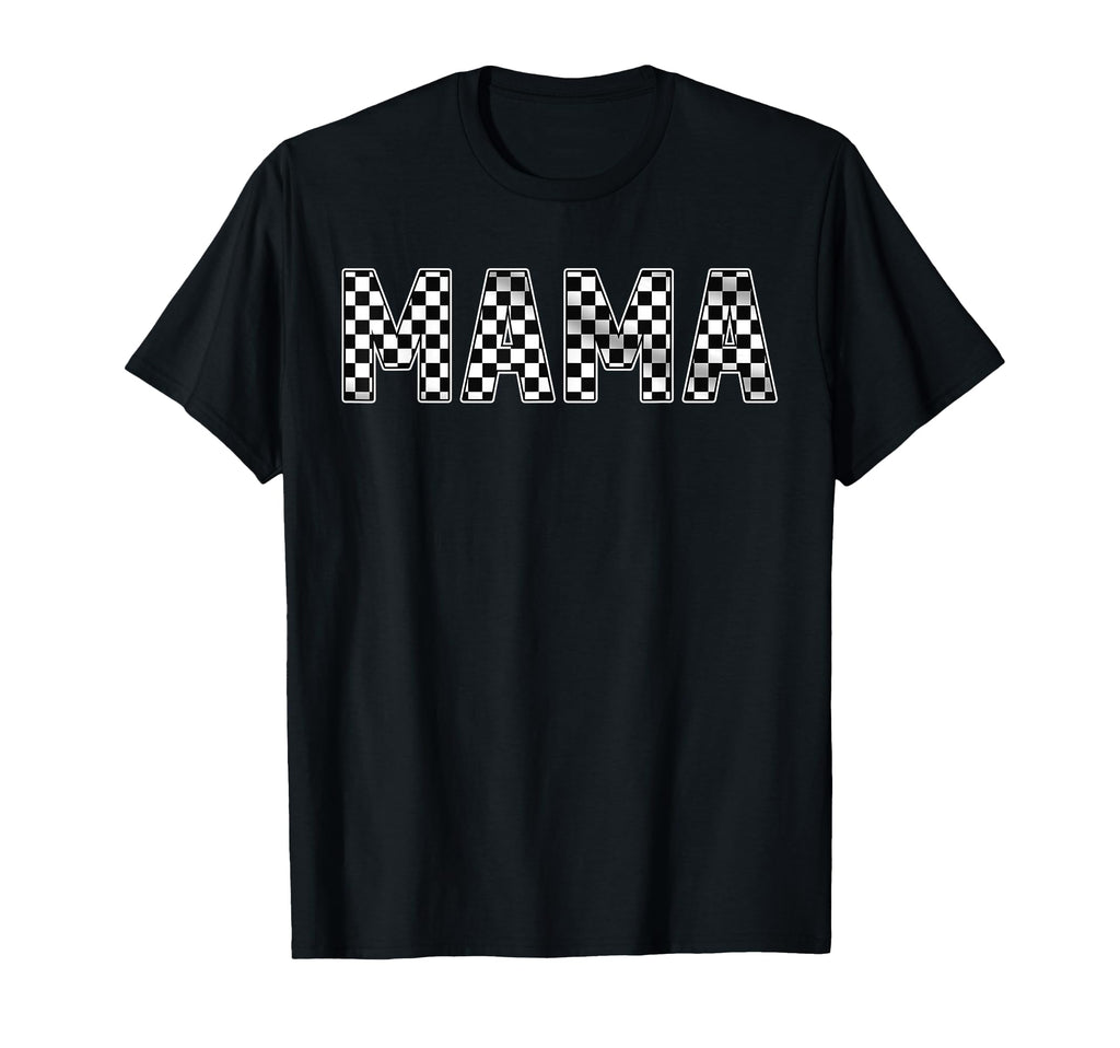 Pit Crew Mama Racing Car Family Matching T-Shirt - Minimalist Print Unisex - T-Shirt, Sweatshirt, Hoodie