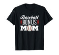 Baseball Bonus Mom Sofball Player T-Shirt - Custom Art Print for Adults - T-Shirt, Sweatshirt, Hoodie