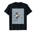 Monkey Playing Soccer Portrait T-Shirt - Novelty Apparel Men Women - T-Shirt, Sweatshirt, Hoodie