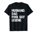 Husband Dad Pool Guy Legend Swimming T-Shirt - Trendy Graphic Men Women - T-Shirt, Sweatshirt, Hoodie