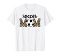 Soccer Mom Leopard Mother Gift T-Shirt - Casual Everyday Wear for Adults - T-Shirt, Sweatshirt, Hoodie