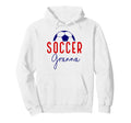 Soccer Granna Soccer Grandma Support Hoodie - Custom Art Print Men Women - T-Shirt, Sweatshirt, Hoodie
