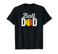 Ball Dad Proud Softball Basketball T-Shirt - Custom Art Print for Adults - T-Shirt, Sweatshirt, Hoodie
