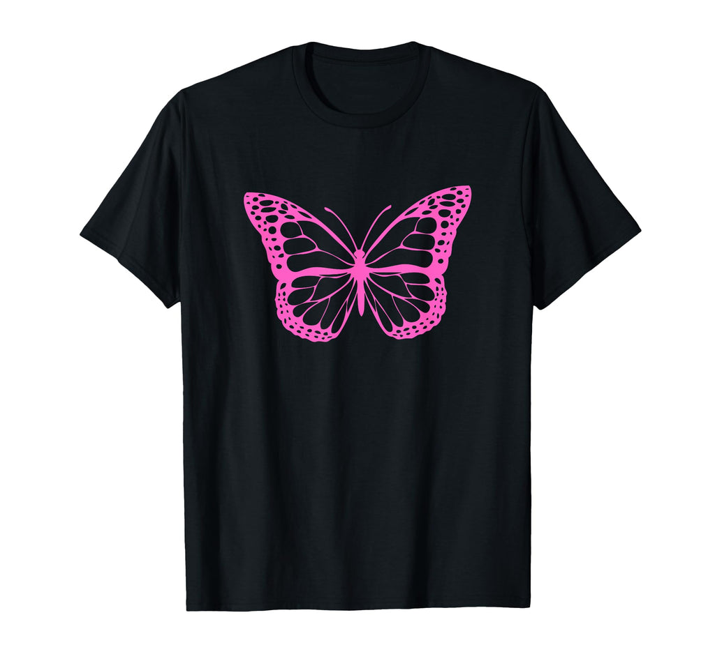 Beautiful Butterfly Center T-Shirt - Minimalist Print for Adults - T-Shirt, Sweatshirt, Hoodie
