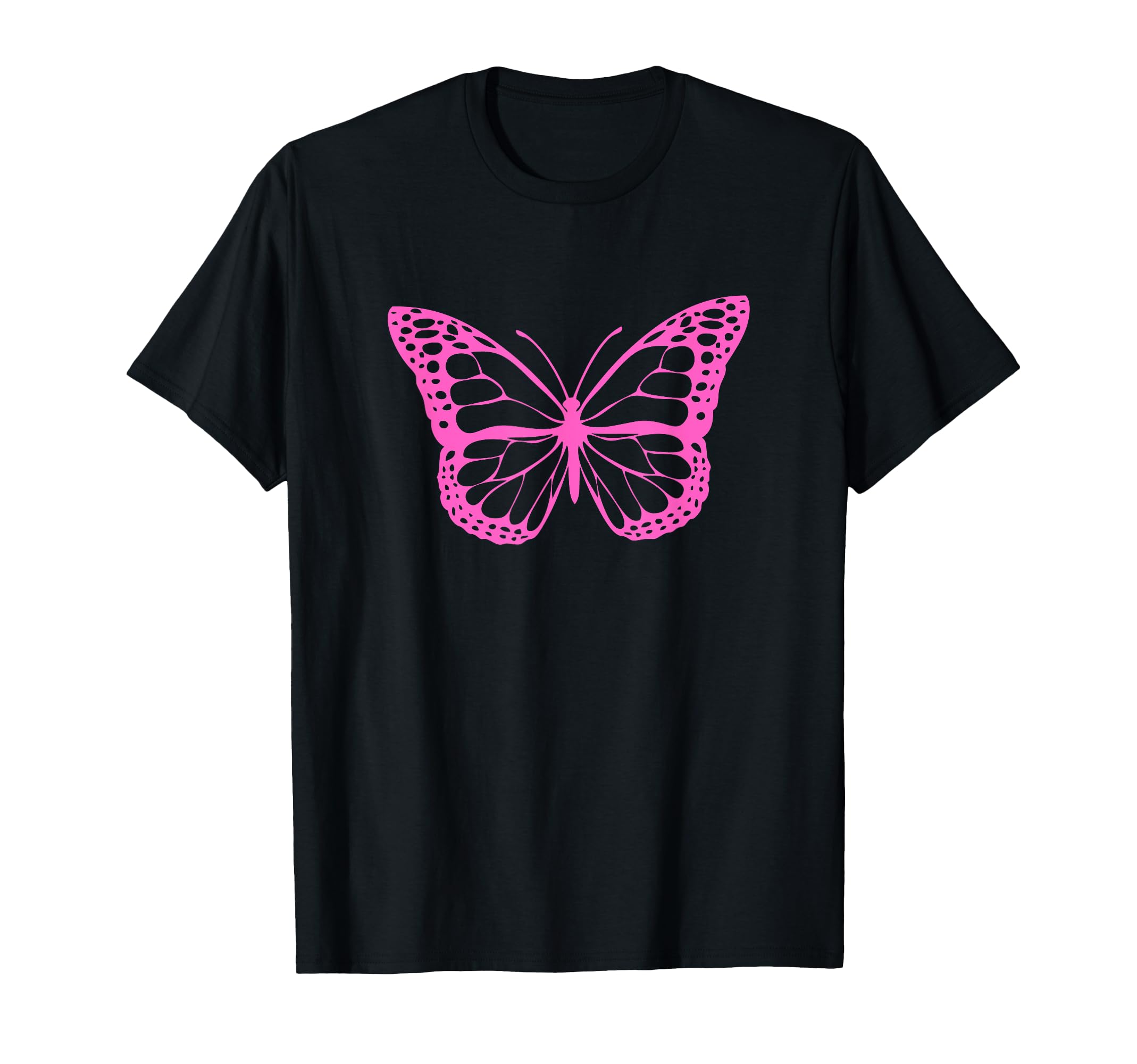 Beautiful Butterfly Center T-Shirt - Minimalist Print for Adults - T-Shirt, Sweatshirt, Hoodie