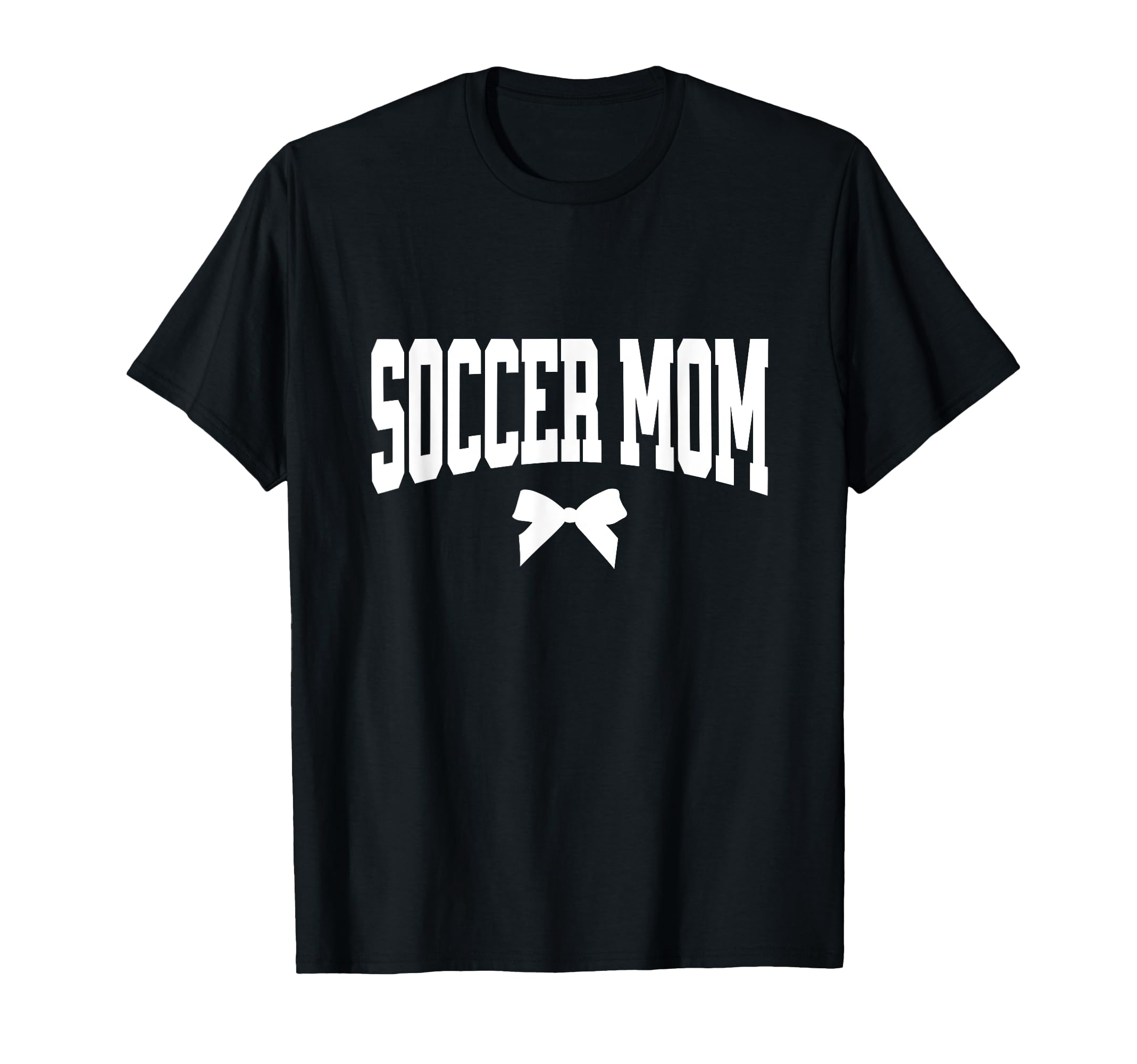 Soccer Mom Bow Soccer Team Mama T-Shirt - Trendy Graphic Unisex - T-Shirt, Sweatshirt, Hoodie
