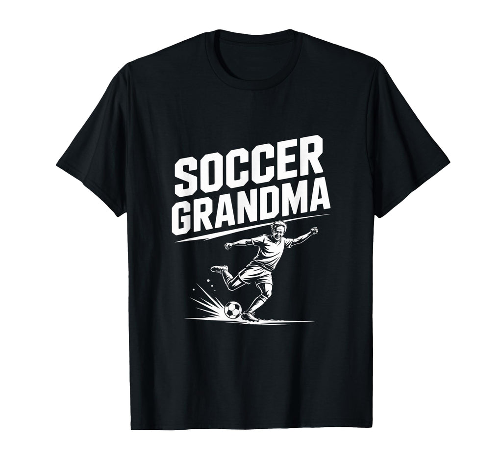 Soccer Grandma Passionate Kick Lover T-Shirt - Custom Art Print for Adults - T-Shirt, Sweatshirt, Hoodie