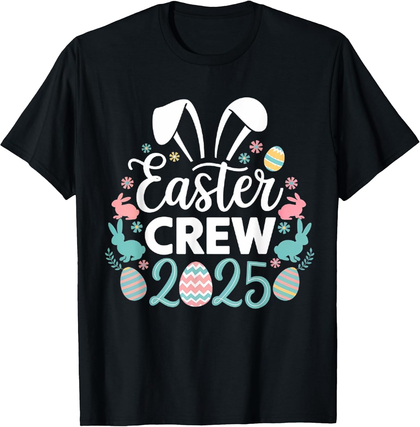 Easter Crew 2025 Matching Family Friends Day - Adult & Kids T-Shirts, Sweatshirts & Hoodies apparel design preview 1