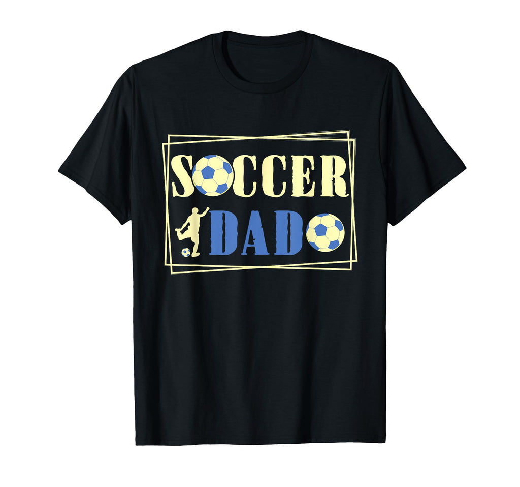 Father Son Daughter Soccer Dad T-Shirt - Minimalist Print for Adults - T-Shirt, Sweatshirt, Hoodie