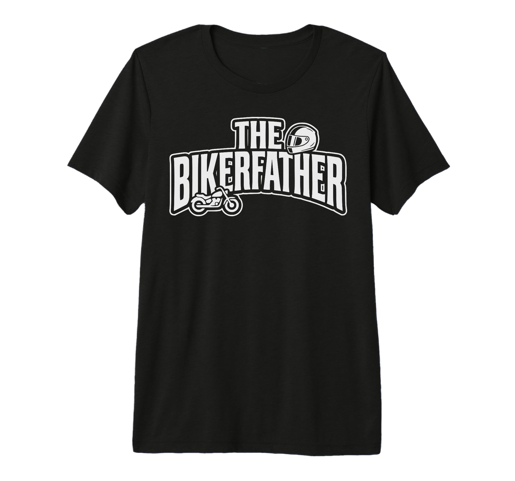 Bikerfather Motorcycle Dad Rider Tri T-Shirt - Streetwear Style Unisex - T-Shirt, Sweatshirt, Hoodie