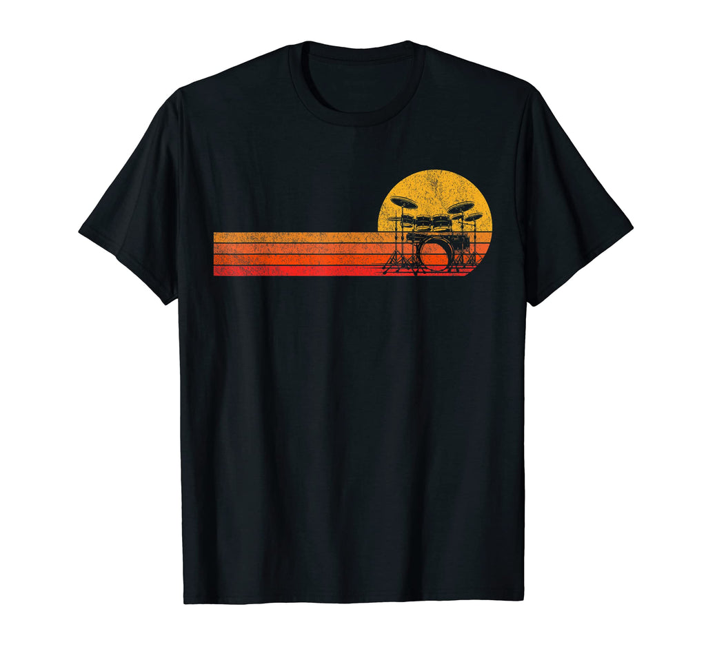 Funny Drummer Drumming Drum Set Drum Sticks T-Shirt - Graphic Print Unisex - T-Shirt, Sweatshirt, Hoodie