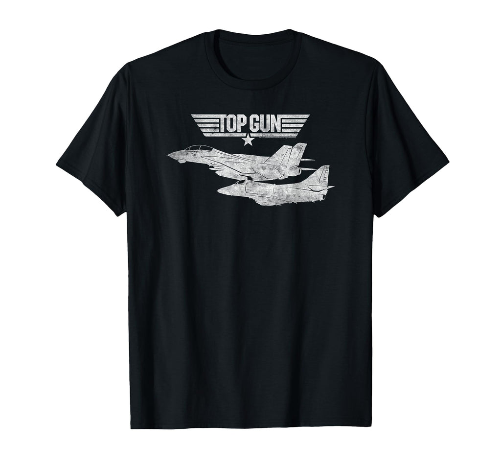 Gun White Planes Logo Action Movie T-Shirt - Unique Graphic for Adults - T-Shirt, Sweatshirt, Hoodie