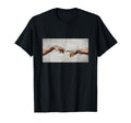 Creation Adam Michelangelo Artwork T-Shirt - Streetwear Style Men Women - T-Shirt, Sweatshirt, Hoodie