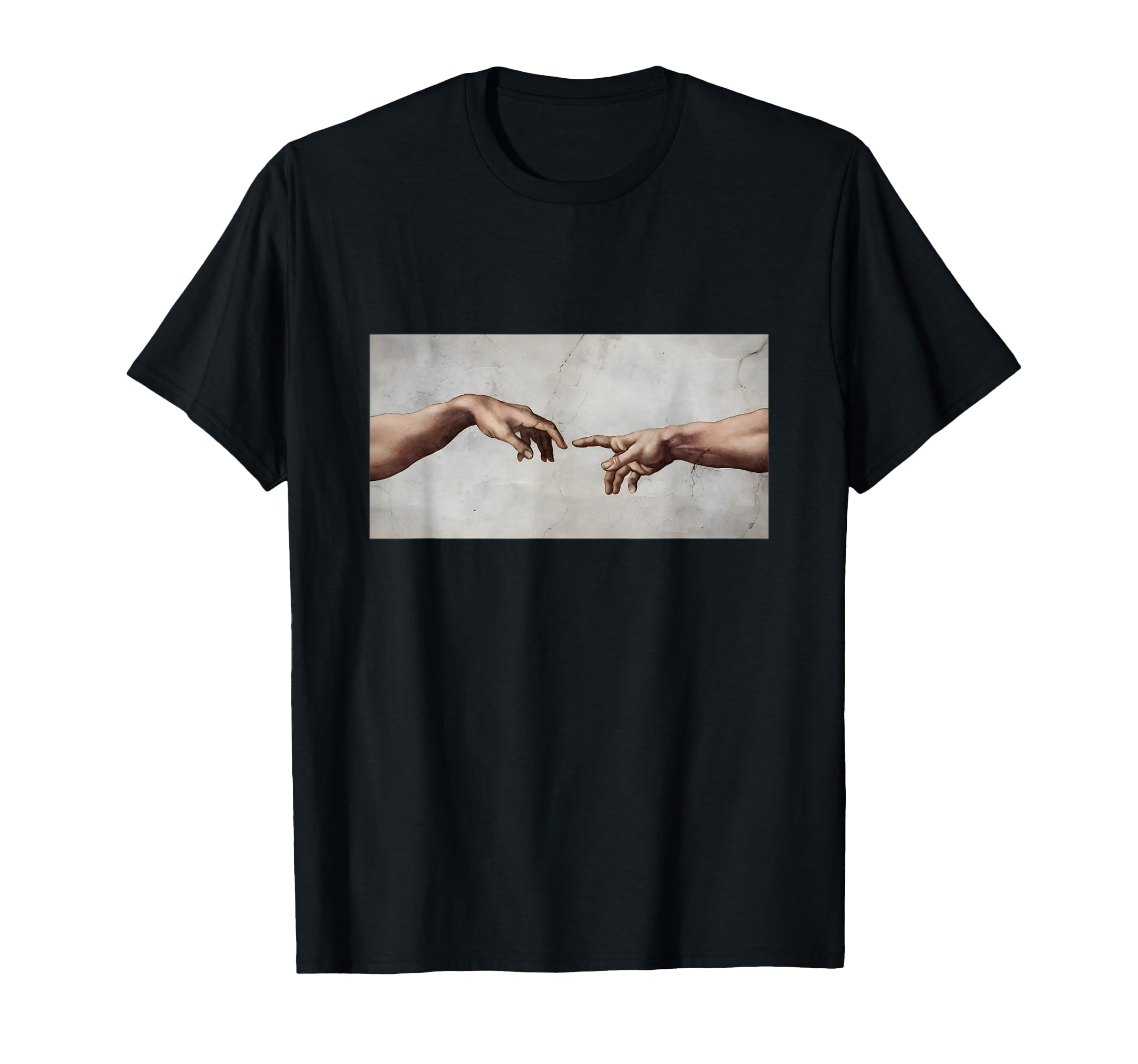 Creation Adam Michelangelo Artwork T-Shirt - Streetwear Style Men Women - T-Shirt, Sweatshirt, Hoodie