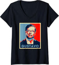 Women's Gustavo Petro Portrait Colombia President Pop - Adult & Kids T-Shirts, Sweatshirts & Hoodies apparel design preview 1