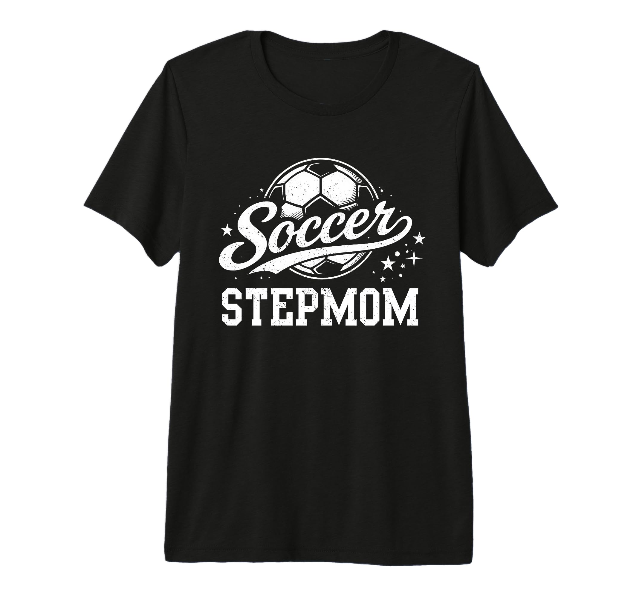 Soccer Stepmom Family Matching Soccer T-Shirt - Trendy Graphic for Adults - T-Shirt, Sweatshirt, Hoodie