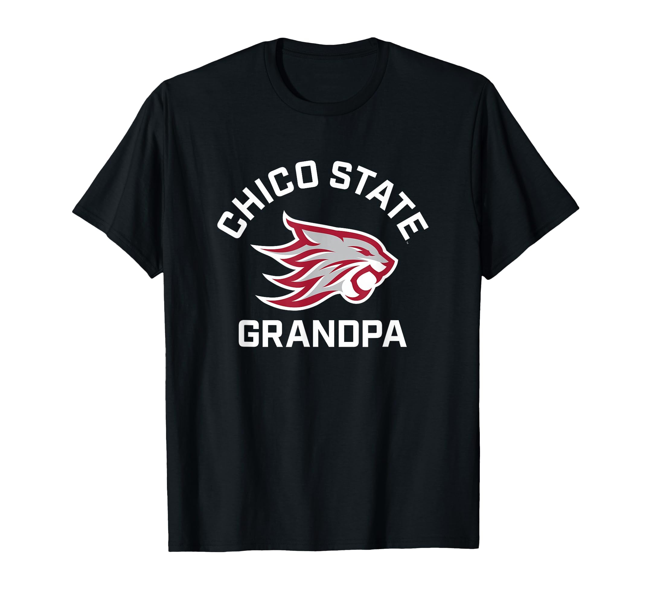 Chico State Wildcats Arched Grandpa T-Shirt - Unique Graphic for Adults - T-Shirt, Sweatshirt, Hoodie