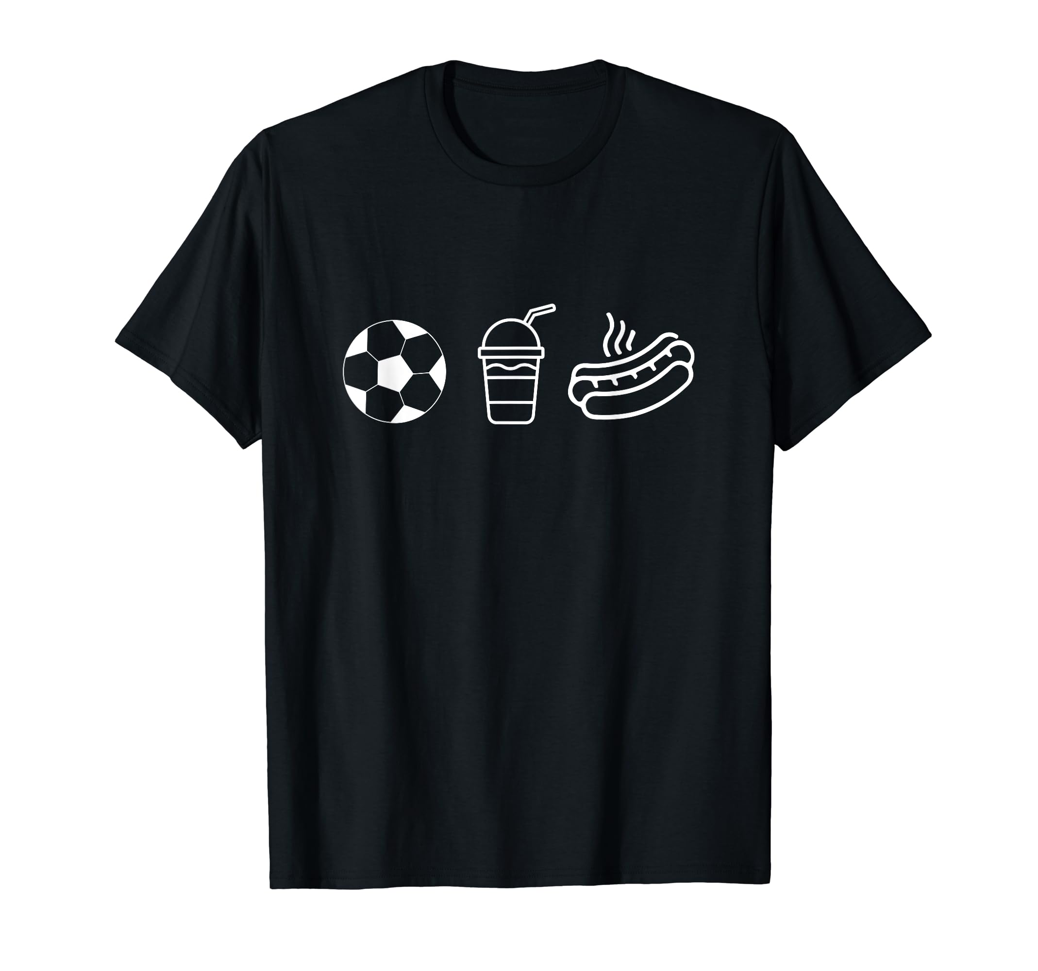 Game Day Essentials Eat Sleep Soccer T-Shirt - Custom Art Print for Adults - T-Shirt, Sweatshirt, Hoodie