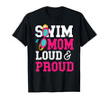 Swimming Swimmer Swim Mom T-Shirt - Fun Novelty Design for Adults - T-Shirt, Sweatshirt, Hoodie