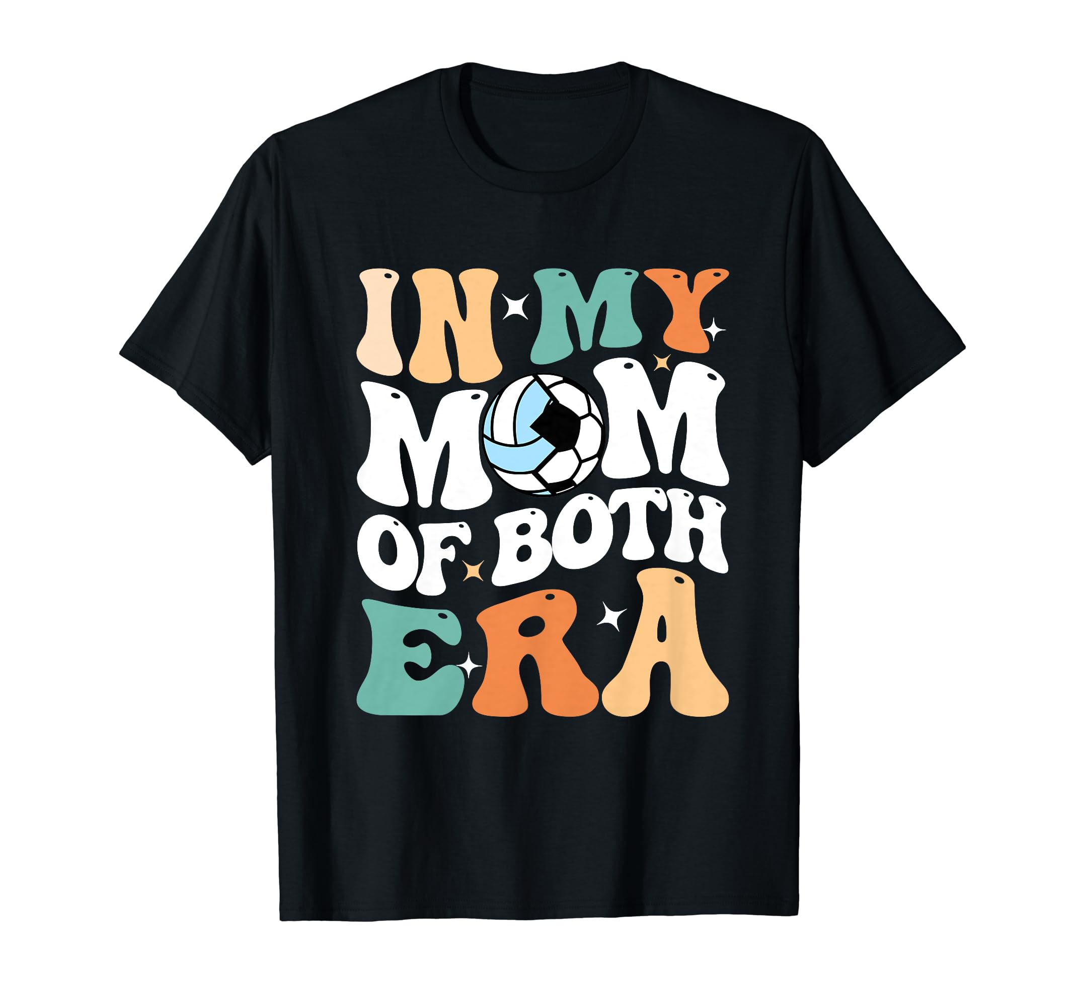 My Mom Both Era Funny Soccer T-Shirt - Casual Everyday Wear Men Women - T-Shirt, Sweatshirt, Hoodie
