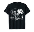 My Heart Is That Soccer Field Mom Dad T-Shirt - Streetwear Style for Adults - T-Shirt, Sweatshirt, Hoodie