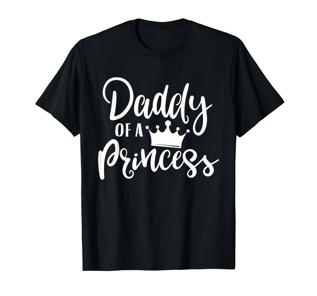 Fathers Day Tops Daddy Princess Mens Black T-Shirt - Trendy Graphic Unisex - T-Shirt, Sweatshirt, Hoodie