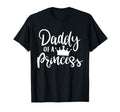Fathers Day Tops Daddy Princess Mens Black T-Shirt - Trendy Graphic Unisex - T-Shirt, Sweatshirt, Hoodie