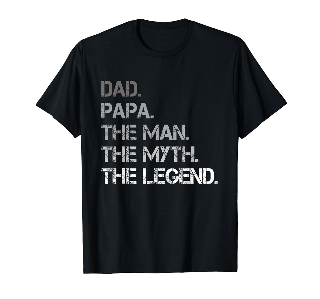 Papa Dad Legend Grandpa Fathers Day T-Shirt - Streetwear Style Men Women - T-Shirt, Sweatshirt, Hoodie
