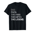 Papa Dad Legend Grandpa Fathers Day T-Shirt - Streetwear Style Men Women - T-Shirt, Sweatshirt, Hoodie